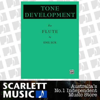 Tone Development for Flute Sheet Music — view 2