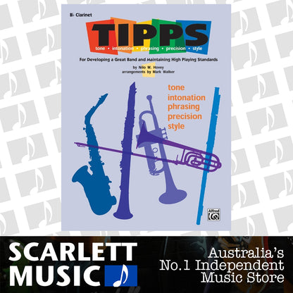 T-I-P-P-S for Band B Flat Clarinet Sheet Music — view 2