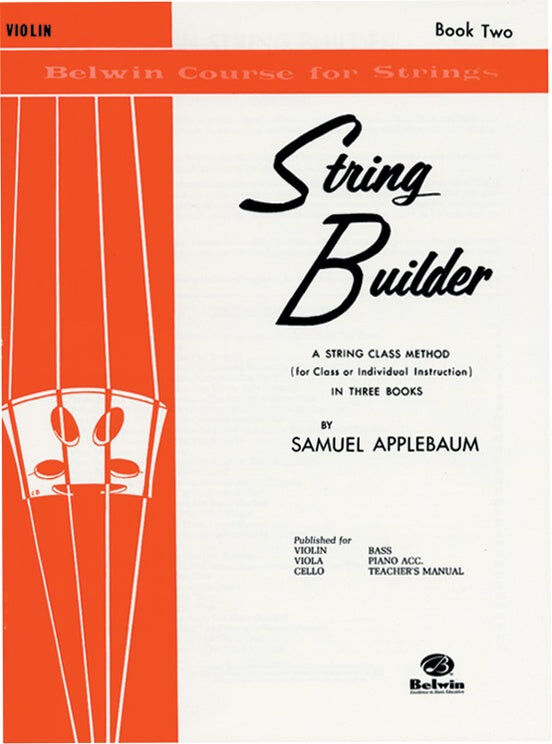 String Builder Book Two - Violin Part Sheet Music