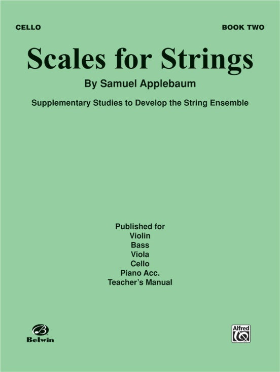 Scales For St 2 Cello