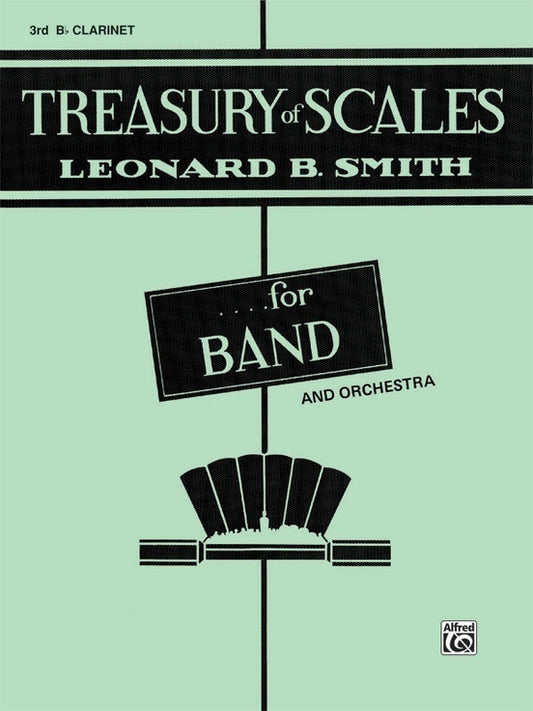Treasury of Scales for 3rd B Flat Clarinet Sheet Music
