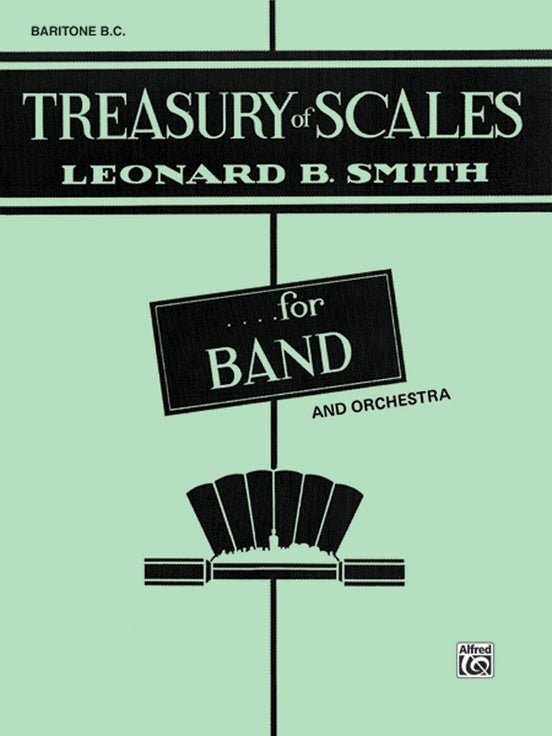 Treasury of Scales Baritone BC Concert Band Sheet Music