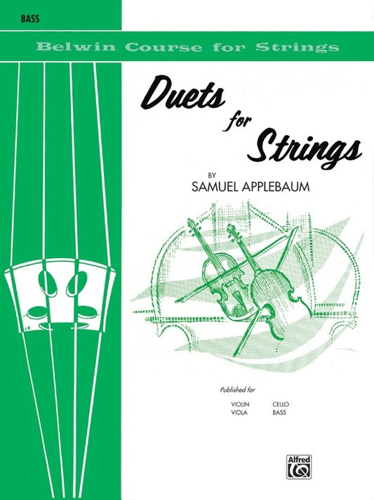 Duets For Strings Book 1 Bass