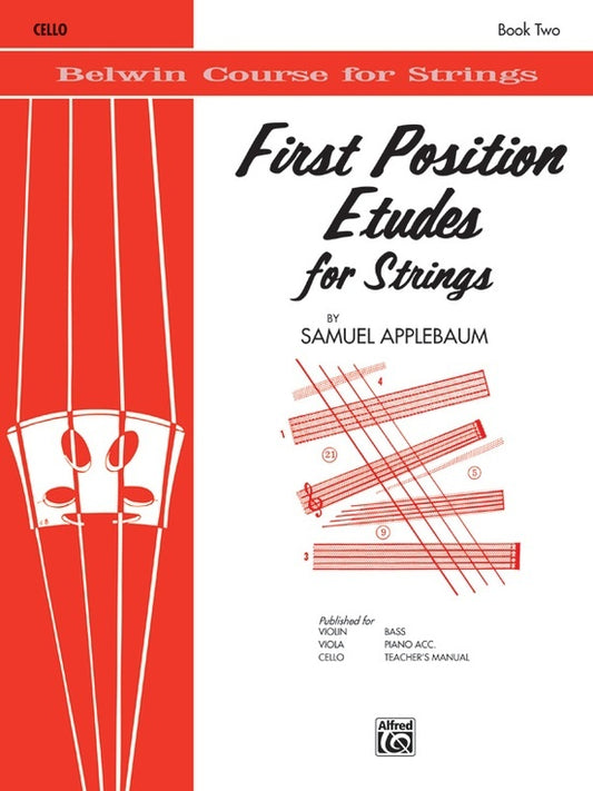 First Position Etudes For Strings Cello