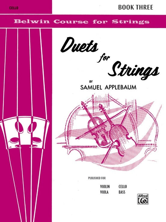 Duets For Strings Book 3 Cello