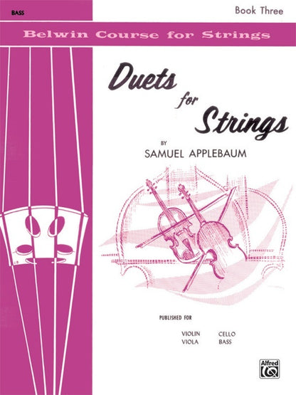 Duets For Strings Book 3 Bass