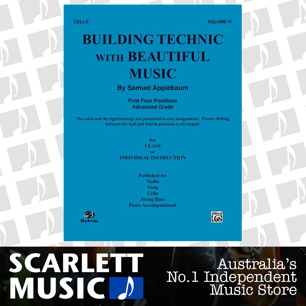 Building Technic with Music Book 4 for Cello - Cello Sheet Music — view 2