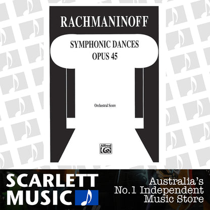 Symphonic Dances Study Score — view 2