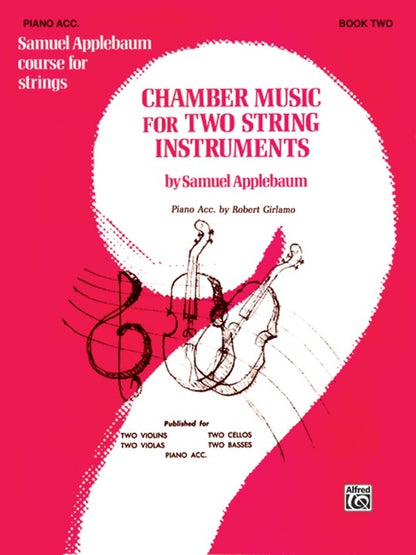 Chamber Music 2 Strings Book 2 Piano