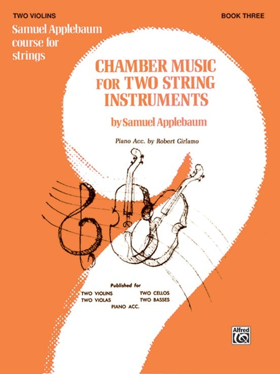 Chamber Music 2 Strings Book 3 Violin