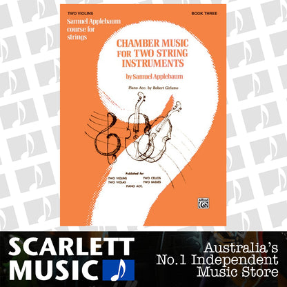 Chamber Music 2 Strings Book 3 Violin — view 2