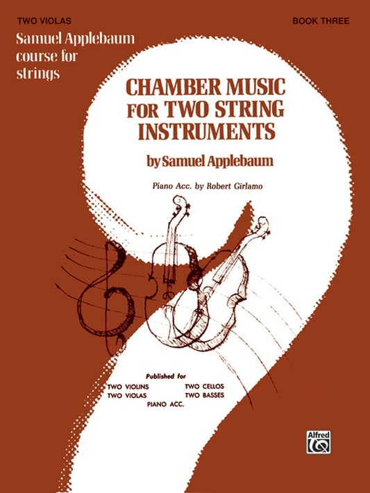Chamber Music 2 Strings Book 3 Viola
