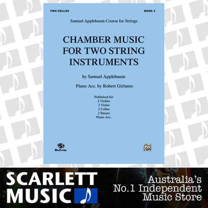 Chamber Music 2 Strings Book 3 Vc — view 2