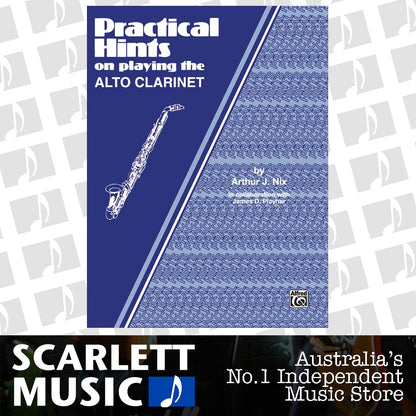 Practical Hints Alto Clarinet — view 2
