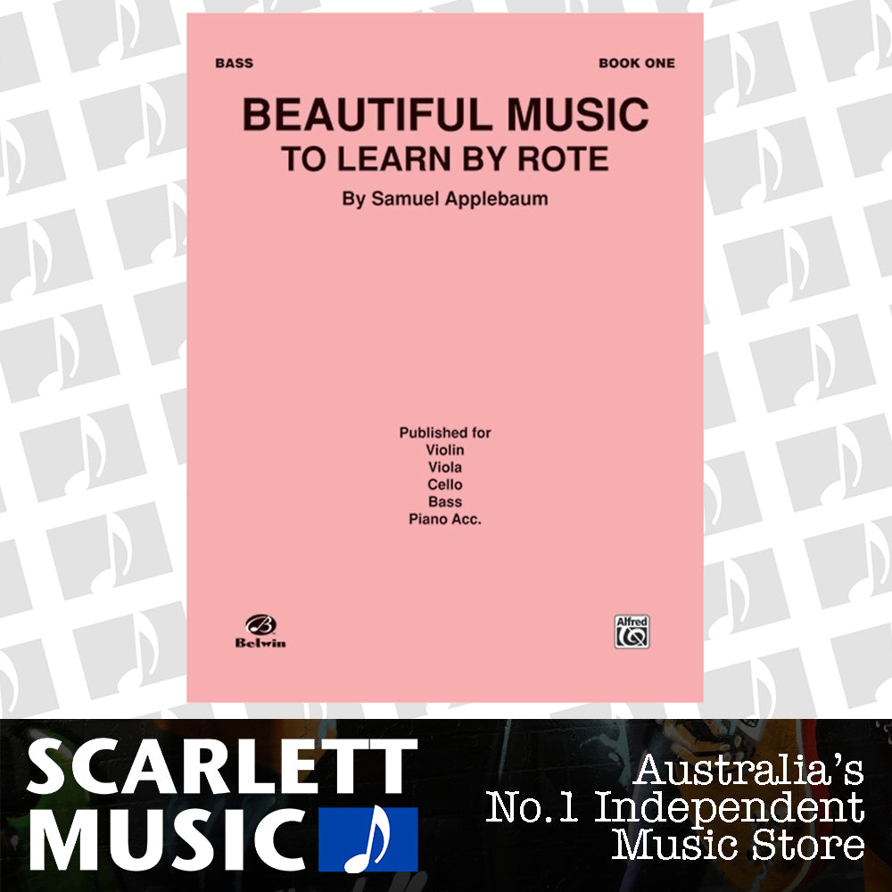 Beautiful Music to Learn by Rote Book 1 Double Bass Sheet Music — view 2