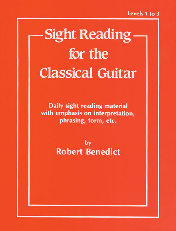 Sight Reading for Classical Guitar Level 1-3