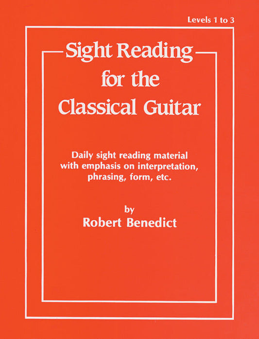 Sight Reading for Classical Guitar Level 1-3