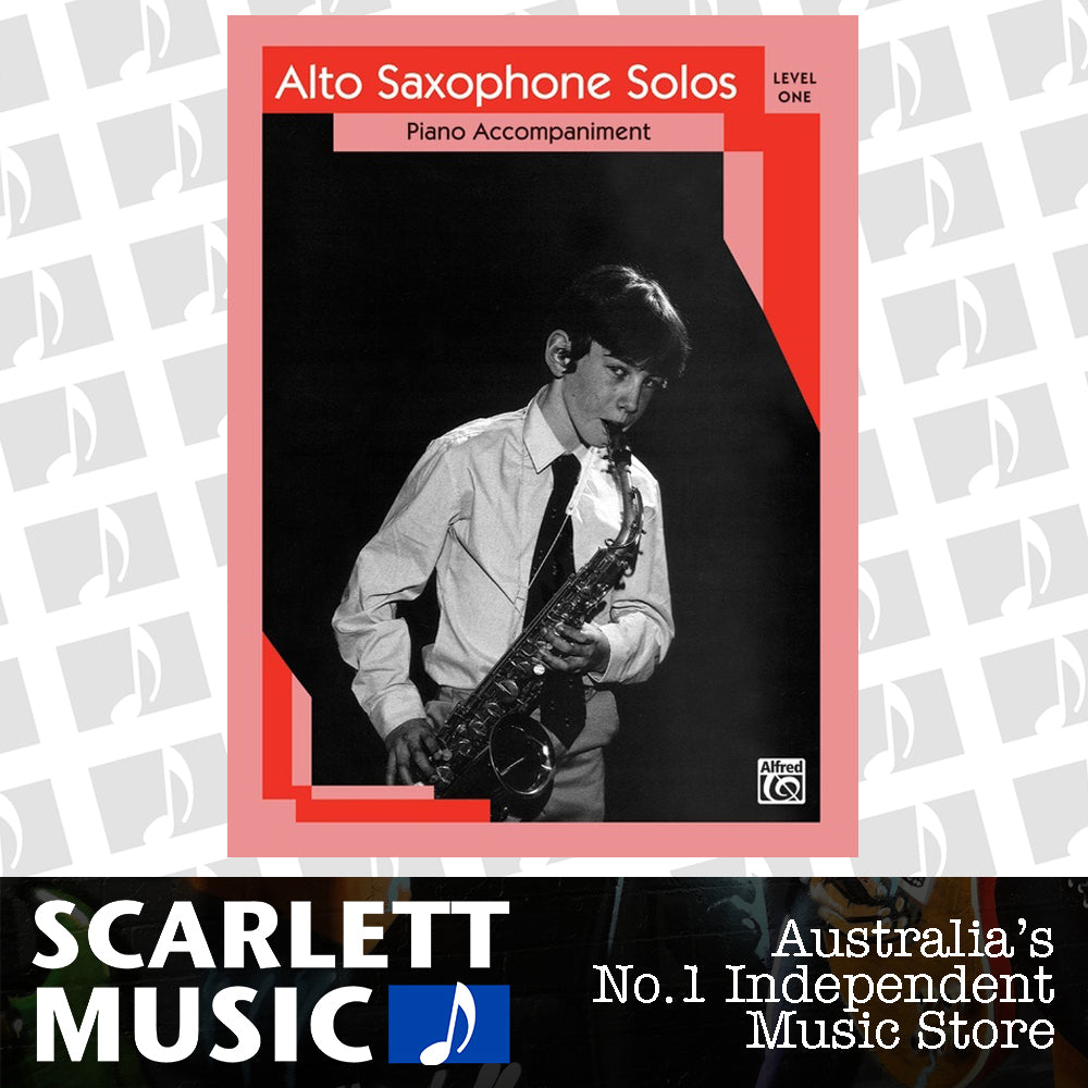Alto Sax Solos Level 1 Piano Accompaniment Sheet Music — view 2