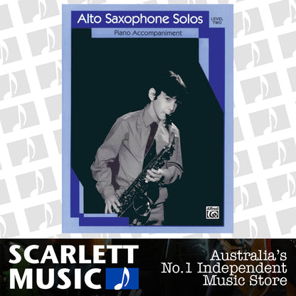 Alto Sax Solos Level 2 Piano Only — view 2