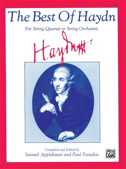 Best of Haydn String Orchestra Score Ed Applebaum/Paradi