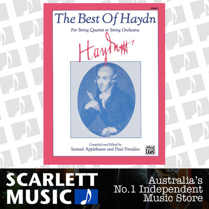 Best of Haydn String Orchestra Violin 1 Edition Applebaum/Paradi — view 2