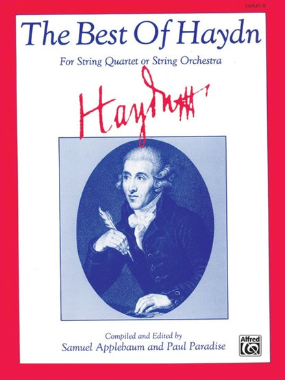Best of Haydn String Orchestra Violin 2 Ed Applebaum/Paradi