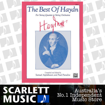 Best of Haydn Viola Sheet Music Edited by Applebaum/Paradise — view 2