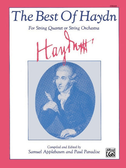 Best of Haydn String Orchestra Cello Edition Applebaum/Paradise