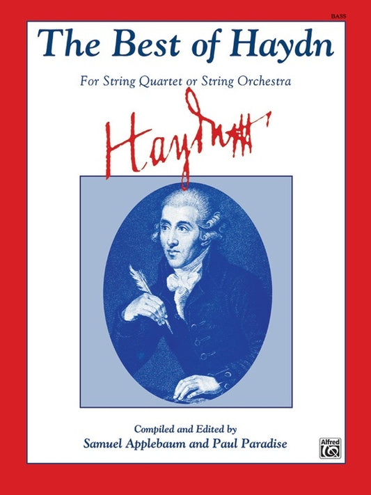 Best of Haydn String Orchestra Sheet Music Edition by Applebaum/Paradise