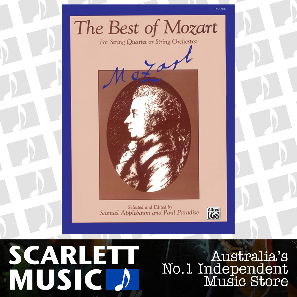 Best of Mozart String Orchestra Score Edited by Applebaum/Parad — view 2