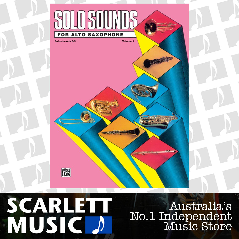 Solo Sounds for ASAX Solo 3-5 Sheet Music — view 2