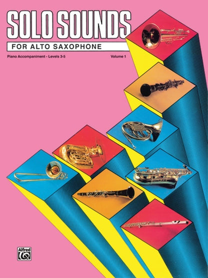 Solo Sounds for Alto Saxophone Acc. 3-5 Sheet Music