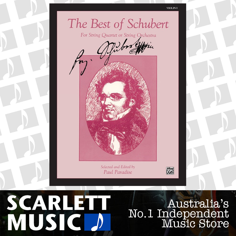 Best of Schubert Violin Sheet Music for String Orchestra Arranged by Paradise — view 2