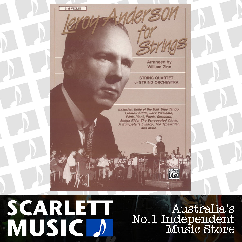 Leroy Anderson For Strings 2nd Violin Arr Zinn — view 2