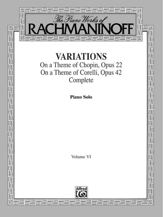 Variations PS Volume 6 Piano Sheet Music