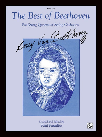 Best of Beethoven Violin Sheet Music for String Orchestra