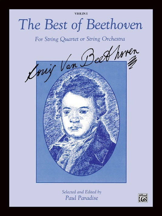 Best of Beethoven Violin Sheet Music for String Orchestra