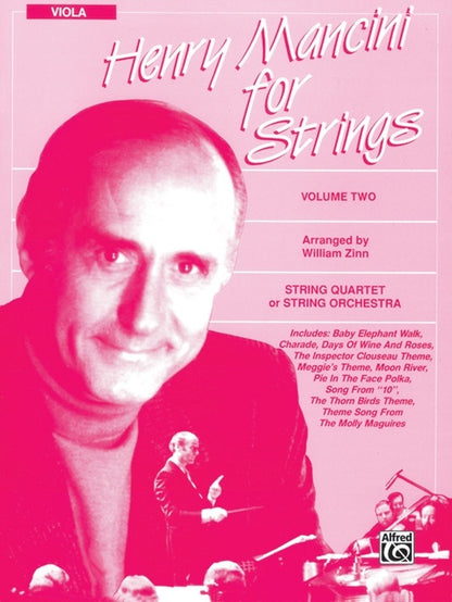 Henry Mancini For Strings Book 2 Viola