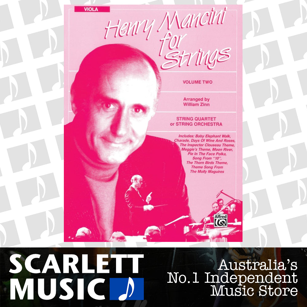 Henry Mancini For Strings Book 2 Viola — view 2