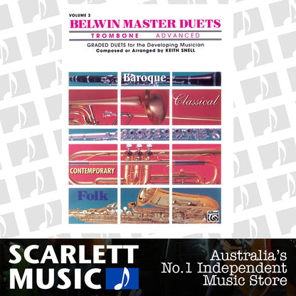 Belwin Master Duets Advanced Book 2 for Trombone — view 2