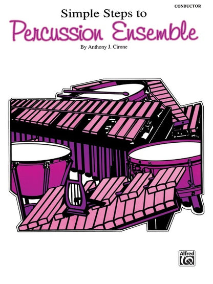 Simple Steps to Percussion Ensemble Conductor Sheet Music