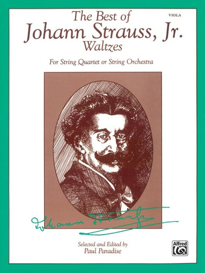 Best of Johann Strauss - String Quartet Viola Sheet Music