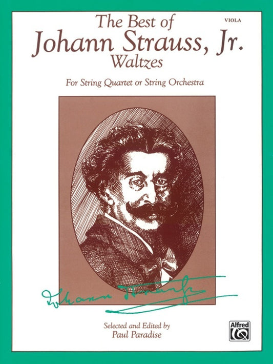Best of Johann Strauss - String Quartet Viola Sheet Music