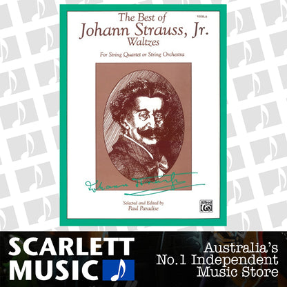 Best of Johann Strauss - String Quartet Viola Sheet Music — view 2