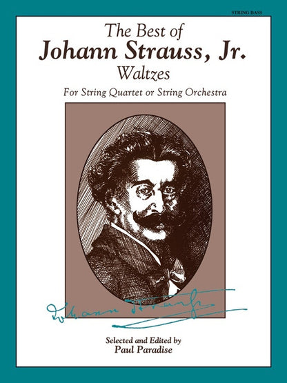 Best of Johann Strauss for String Quartet - Bass Sheet Music