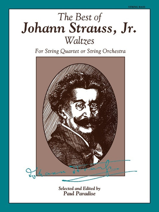 Best of Johann Strauss for String Quartet - Bass Sheet Music