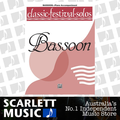 Classic Fest Solos V-1 Bassoon/P — view 2