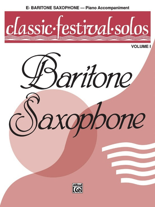 Classic Fest Solos V-1 Bari Sax Sheet Music