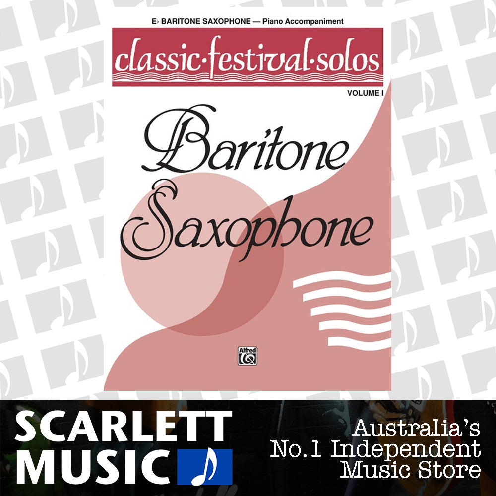 Classic Fest Solos V-1 Bari Sax Sheet Music — view 2