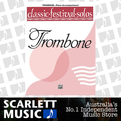Classic Fest Solos V-1 Trombone P — view 2
